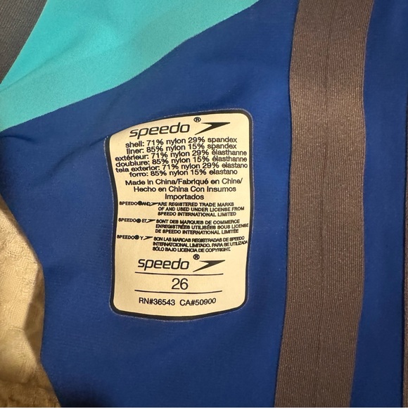 Speedo fast-skin competitive racing swimsuit - Size 26 - Picture 5 of 5